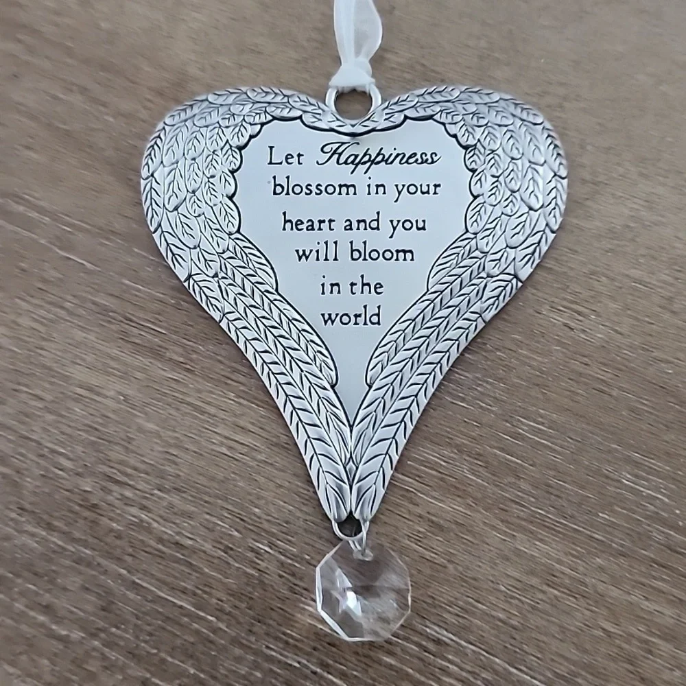 Ganz Angel Wing Heart Ornament Memorial Keepsake Guardian Angel Gift